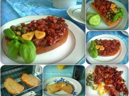 Rezept: Bruschetta Bild Nr. 3 Bruschetta - Rezept - Bild Nr. 3