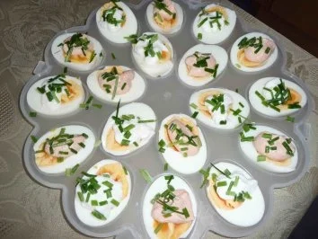 Rezept: Eierplatte Eierplatte - Rezept