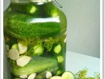 Eingemachtes:  Salzgurken, im Einmachglas - Rezept - Bild Nr. 15