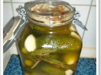 Eingemachtes:  Salzgurken, im Einmachglas - Rezept - Bild Nr. 18