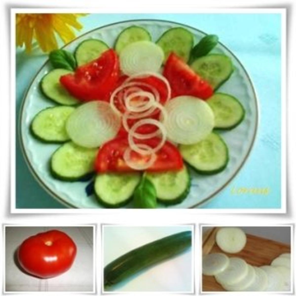 Tomaten-Gurken-Salat - Rezept - Bild Nr. 2