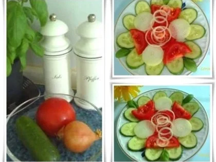 Tomaten-Gurken-Salat - Rezept - Bild Nr. 8