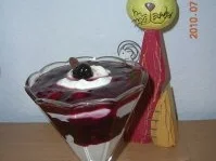 Quarkspeise mit Rote Grütze - Rezept