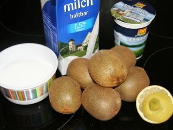 Dessert: Kiwi-Eis - Rezept - Bild Nr. 3
