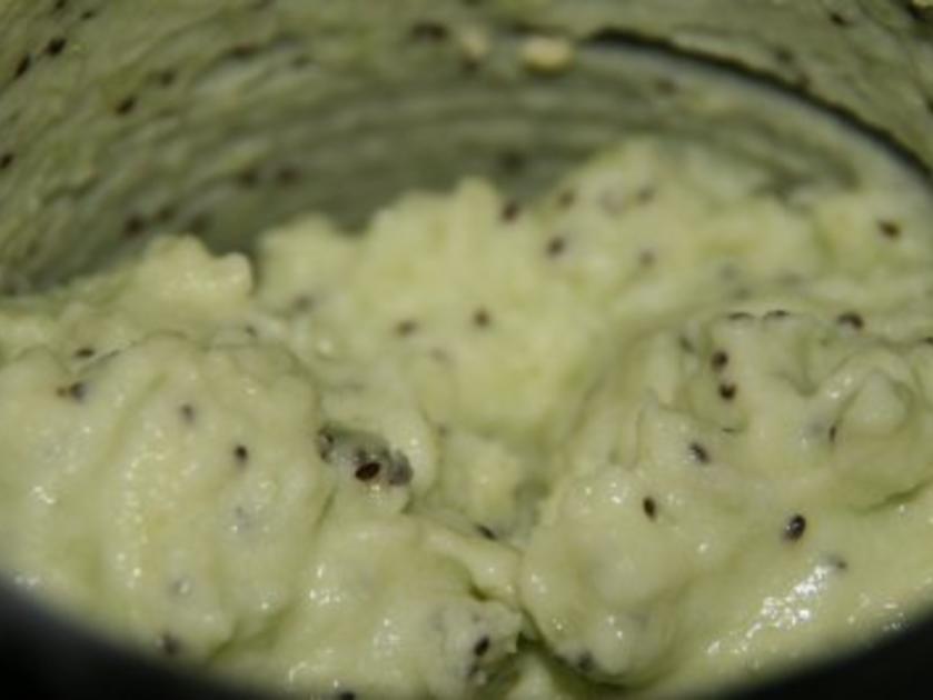 Dessert: Kiwi Eis - einfach - von border
