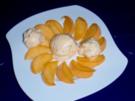 Cremiges Pfirsich-Eis - Rezept