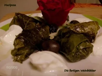 Weinblätter gefüllt - Rezept - Bild Nr. 5