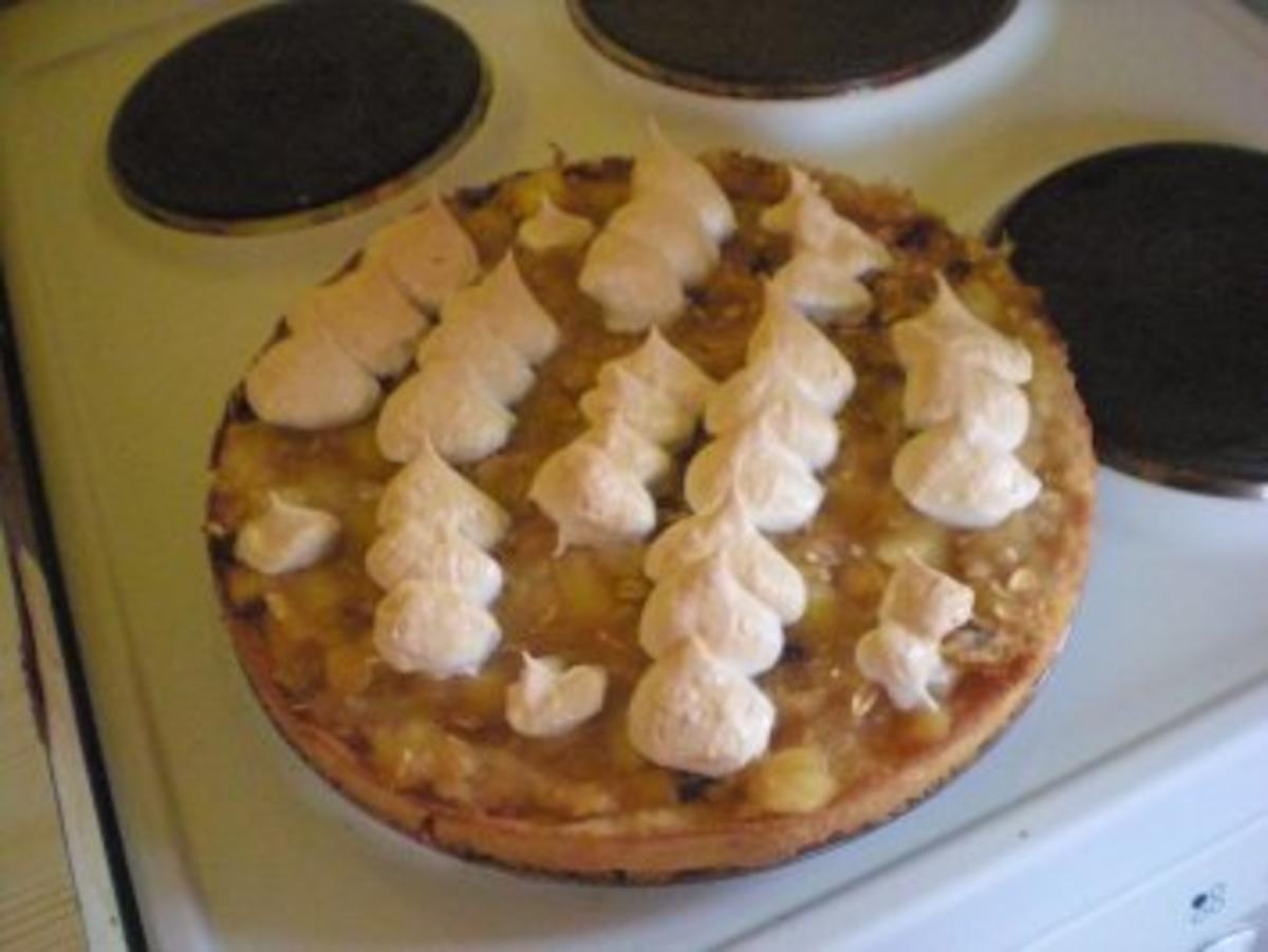Kuchen: Apfelmuskuchen mit Preiselbeeren - Rezept - Bild Nr. 2