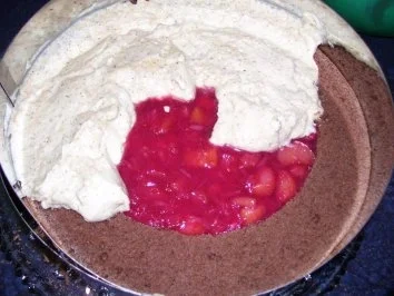 150. Rhabarber-Mandel-Torte - Rezept - Bild Nr. 3