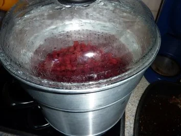 Marmelade: Himbeergelee mit Schlehenfeuer - Rezept - Bild Nr. 2