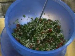 Rezept: Tabouleh - Petersiliensalat mit Bulgur Tabouleh - Petersiliensalat mit Bulgur - Rezept
