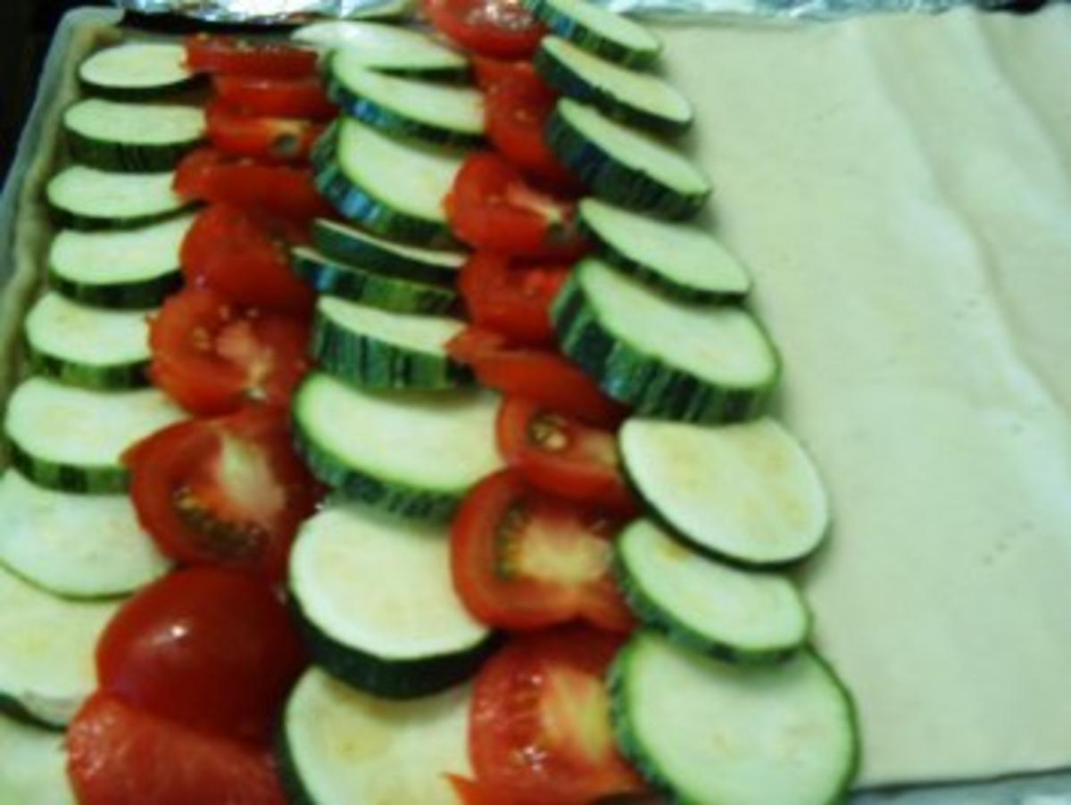 Tomaten-Zuccini-Kuchen - Rezept - Bild Nr. 4