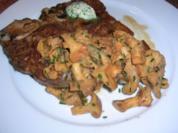 T-Bone Steak mit Pfifferlingen - relativ schnell und superlecker - - Rezept