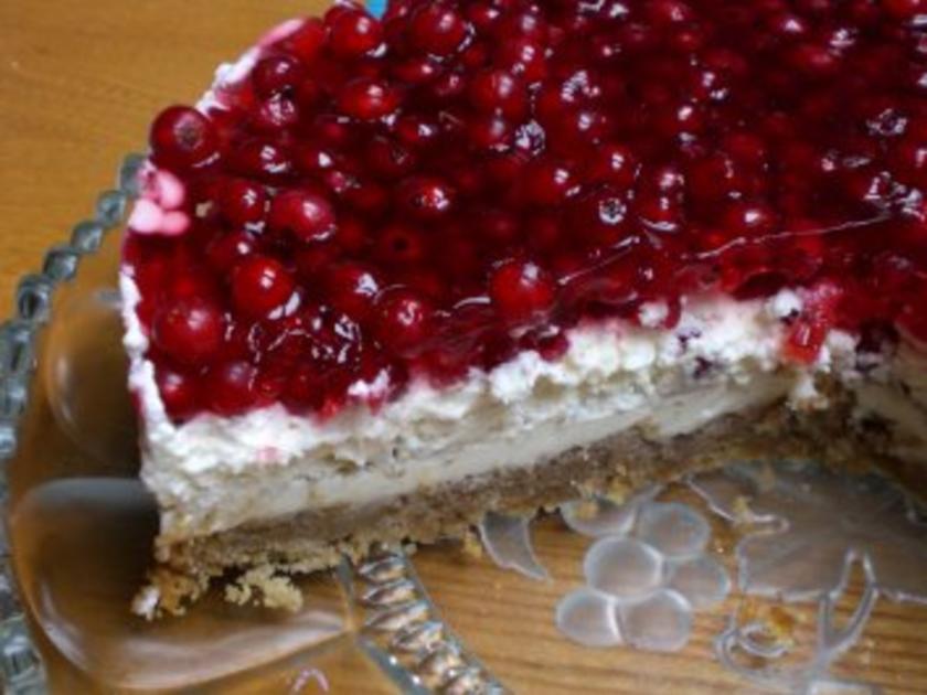 Johannisbeer-Walnuss-Torte - Rezept mit Bild - kochbar.de