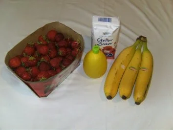 MARMELADE - Erdbeermarmelade mit Banane - Rezept