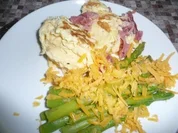 Grüner Spargel mit geschabten Eiern - Rezept