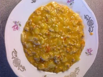 Hackfleischpfanne mit Gemüse - Rezept