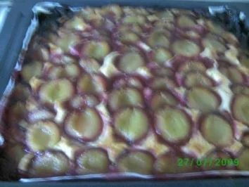 Pflaumenkuchen - Rezept