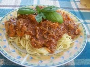 Rezept: Hackfleischsoße - Bolognese Hackfleischsoße - Bolognese - Rezept