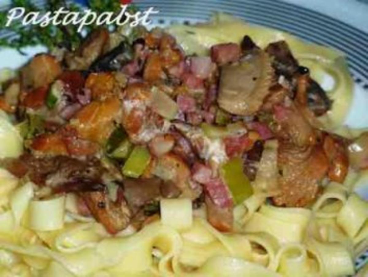 Pilzpasta - Rezept