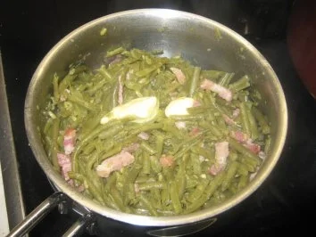 Speckbohnen - Rezept