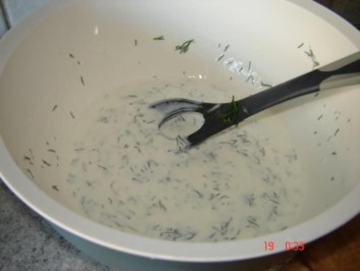 Zucchini- Dill Joghurt (Meze) - Rezept - Bild Nr. 3
