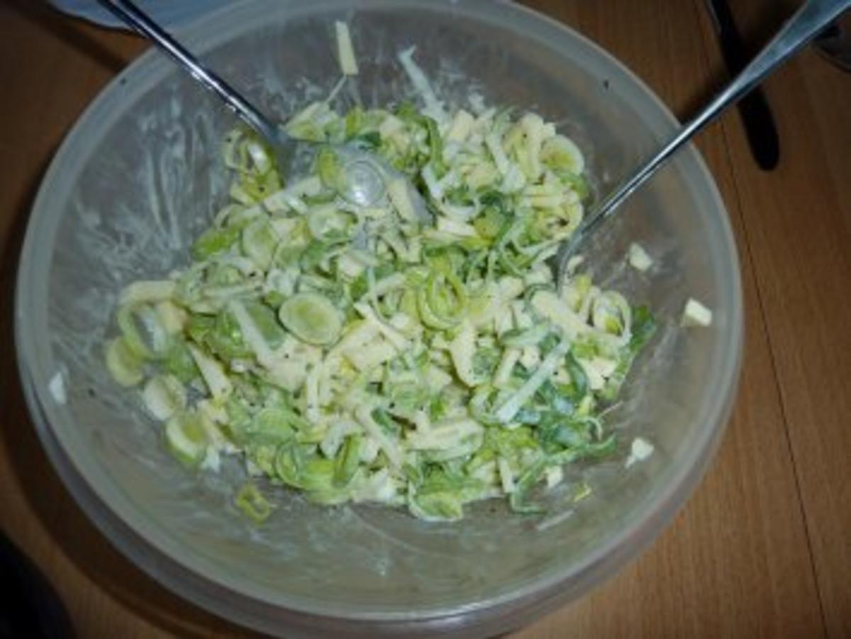 Salate: Porree-Apfel-Salat - Rezept - Bild Nr. 4
