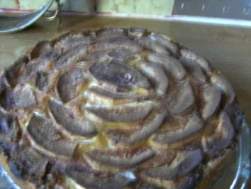 Rezept: Französischer Apfel-Quarkuchen Französischer Apfel-Quarkuchen - Rezept