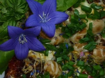 Rezept: Schnelle Lammhack-Champignon-Pizza Bild Nr. 2 Schnelle Lammhack-Champignon-Pizza - Rezept - Bild Nr. 2