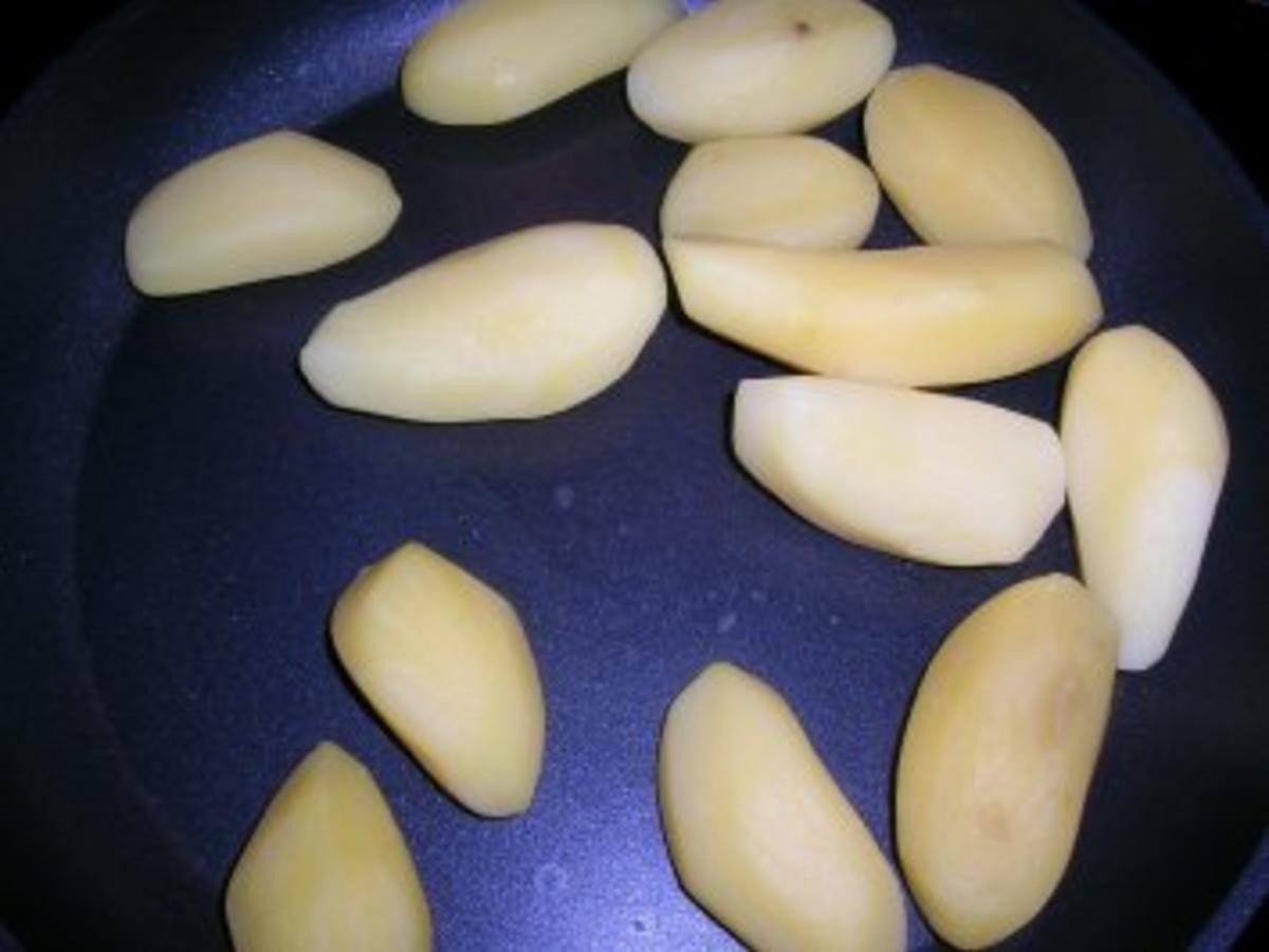 Tortilla de Patatas als Beilage zu meinem Duroc Schwein Rezept