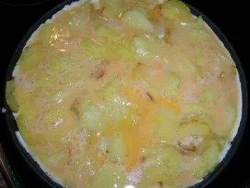 Rezept: Tortilla de Patatas - als Beilage zu meinem Duroc Schwein Bild Nr. 4 Tortilla de Patatas - als Beilage zu meinem Duroc Schwein - Rezept - Bild Nr. 4