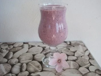 Heidelbeermousse mit Limette - Rezept