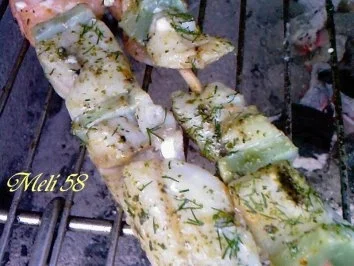 Grillen: Fischspieße vom Grill - Rezept - Bild Nr. 2
