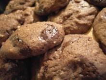 Plätzchen: Schoko Cookies - Rezept