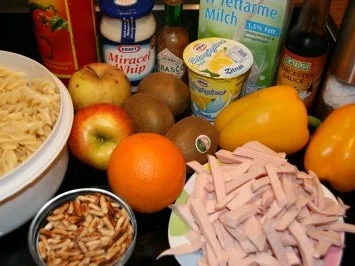 Rezept: Salat: Kalifornischer Nudelsalat Bild Nr. 2 Salat: Kalifornischer Nudelsalat - Rezept - Bild Nr. 2