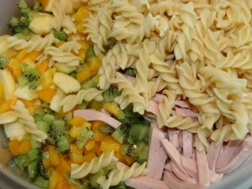 Rezept: Salat: Kalifornischer Nudelsalat Bild Nr. 8 Salat: Kalifornischer Nudelsalat - Rezept - Bild Nr. 8