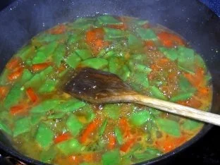 Scharfe und bunte Hähnchenpfanne - Rezept - Bild Nr. 4