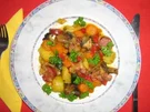 Rezept: Mediterane Bauernpfanne Mediterane Bauernpfanne - Rezept