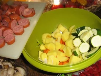 Mediterane Bauernpfanne - Rezept - Bild Nr. 4