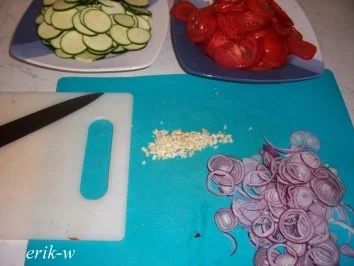 Gemüseallerlei mit Fetaröllchen - Rezept - Bild Nr. 3