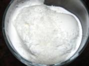 Eis:  KOKOSNUSS - SAHNE - Rezept