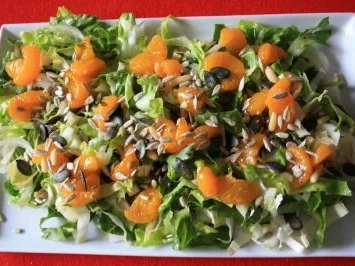 Sommerlicher Salat mit gebratener Avocado - Rezept - Bild Nr. 2