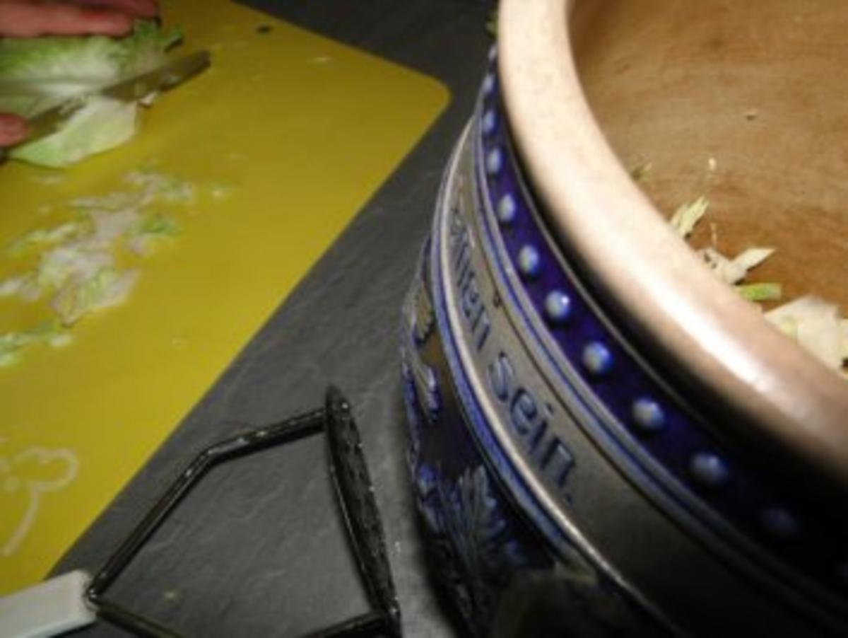 Spitzkohlsalat mit Möhren und Paprika         (Foto) - Rezept - Bild Nr. 5