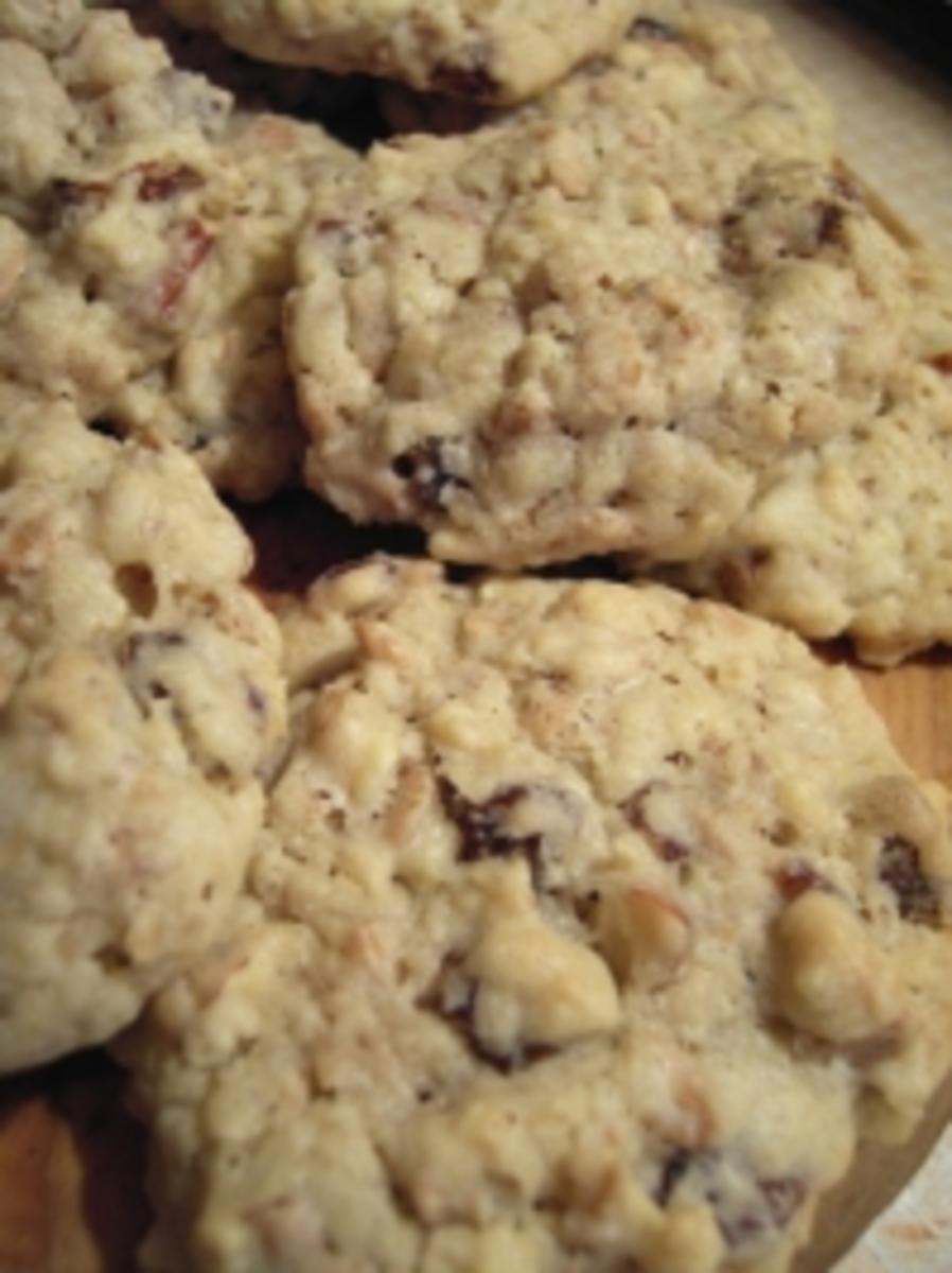 Plätzchen: Haferflocken Nuss Rosinen Cookies - Rezept Von Einsendungen
nadja_1982