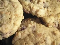 Plätzchen: Haferflocken Nuss Rosinen Cookies - Rezept