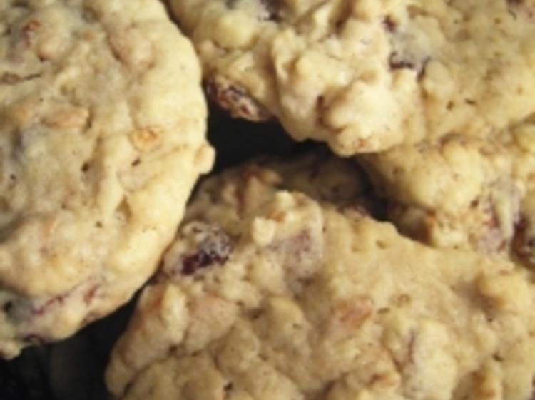 Plätzchen: Haferflocken Nuss Rosinen Cookies - Rezept - kochbar.de