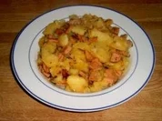 Leberkäse-Gröstel - Rezept