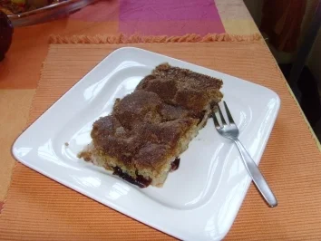 pflaumenkuchen mit zucker/zimt decke.... - Rezept