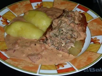 Rezept: Gemüse: Gefüllte Gurke Bild Nr. 2 Gemüse: Gefüllte Gurke - Rezept - Bild Nr. 2