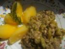 Geschmorte Zuchini mit Gehacktesbällchen in - Rezept
